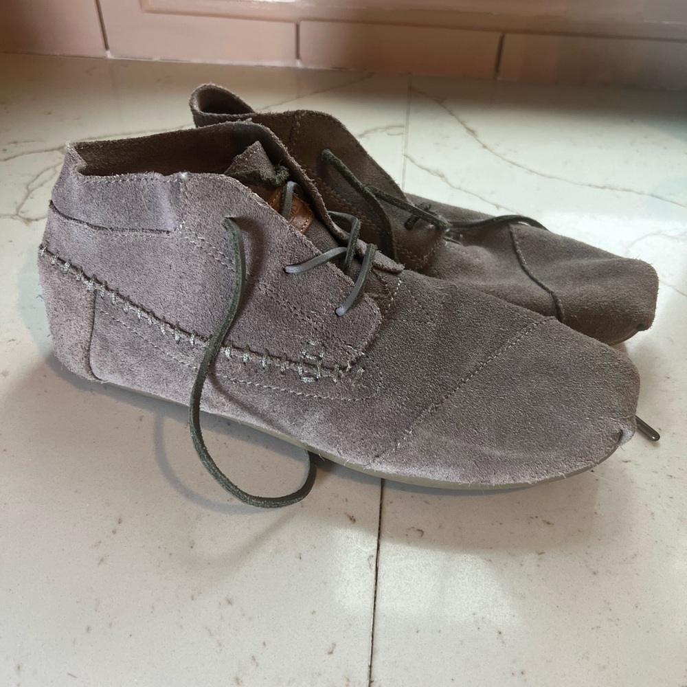 3 pairs of Suede Booties (size 9.5) - Picture 2 of 4